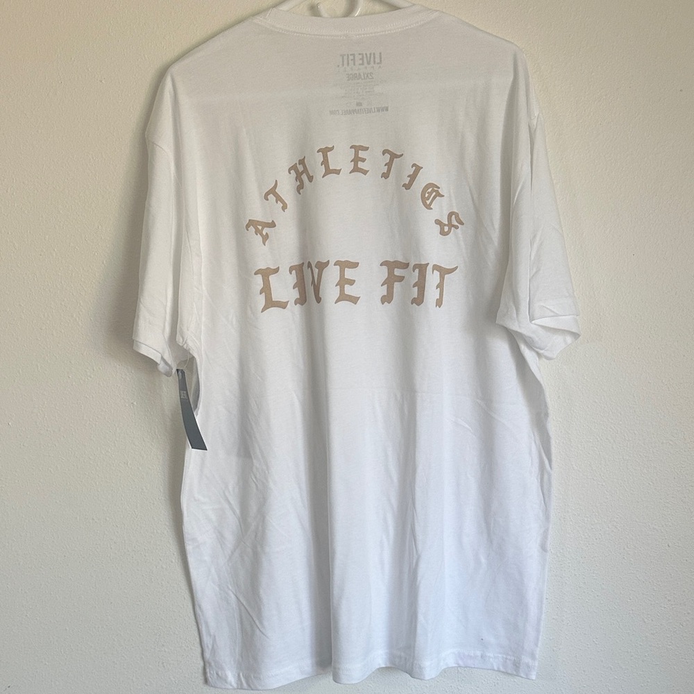 Live Fit Apparel, Men’s S/S 2XL T-shirt NWT